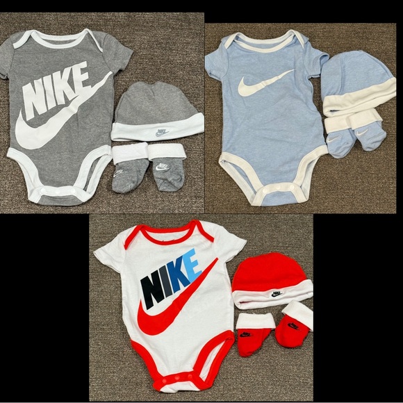 Nike Baby Bodysuits and Accessories Set - Picture 1 of 1